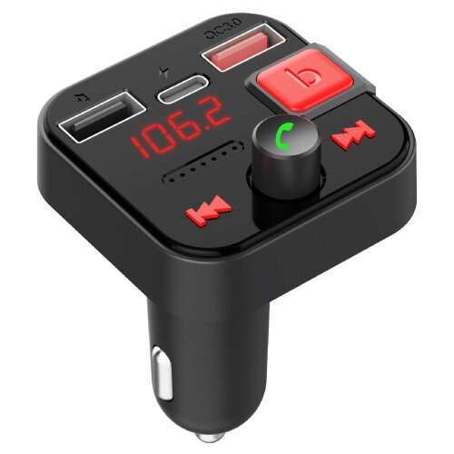 Bluetooth FM transmiter i USB auto punjač Cene