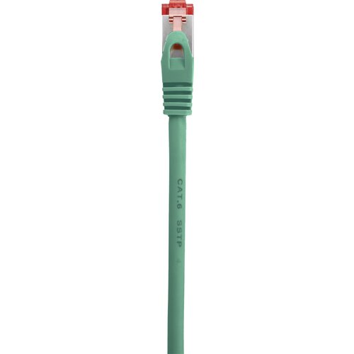 Renkforce RF-5503262 RJ45 omrežni kabel CAT 6 S/FTP 10.00 m zelena z za&scaron;čitnim zapornim zatičem, pozlačeni konektorji, ognjevaren 1 kos, (20561864) Cene
