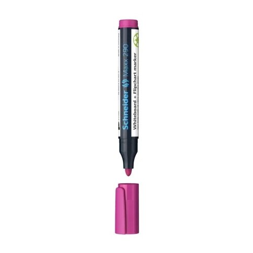 Schneider maxx 290 marker za belu tablu okrugli vrh - odaberite boju roze ( 196407 ) Cene