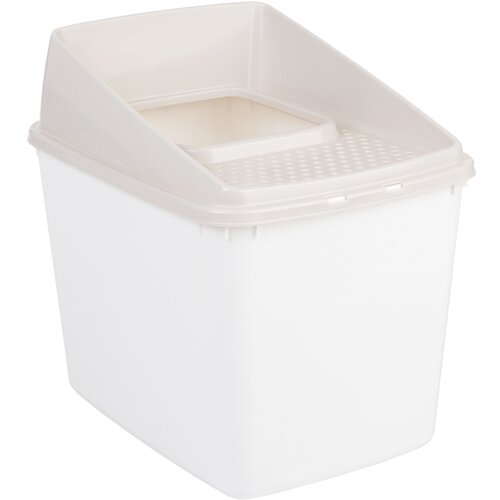Zooplus Mačje strani&amp;scaron;če Big Box - Bela Slike