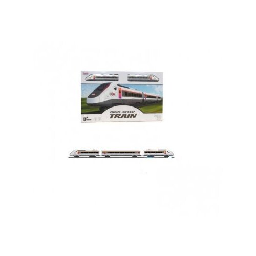 Denis Željeznički set, 79 cm, na baterije, highspeed lokomotiva Slike