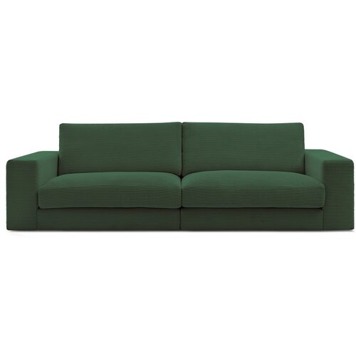 Bobochic Paris Tamno zelena sofa od samta 274 cm Leonard – Cijene