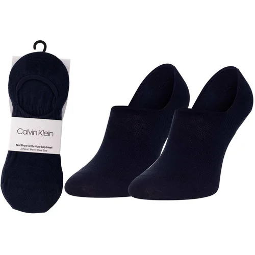 Calvin Klein Man's 2Pack Socks 100001919 Navy Blue