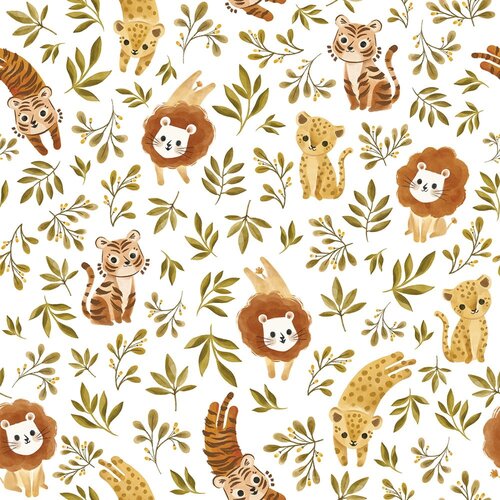 Lilipinso Dječja tapeta 10 m x 50 cm Jungle Trio &amp;ndash; Slike