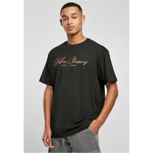 UC Men T-shirt with Script logo black