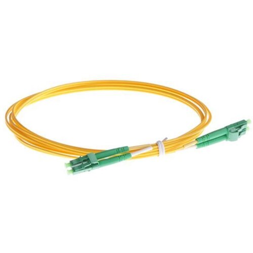  NFO Patch cord, LC APC-LC APC, Singlemode 9 125, G.657A2, 2mm, LSZH, Duplex, 2m Slike