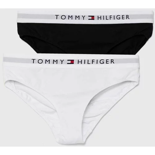 Tommy Hilfiger Otroške spodnje hlače 2-pack črna barva