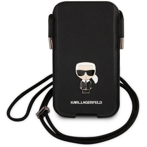 Karl Lagerfeld Smartphone Bag Saffiano Ikonik Logo Cene