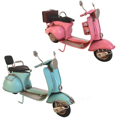 Signes Grimalt Kipci in figurice Slika Scooter Vespa 2 U Večbarvna Cene