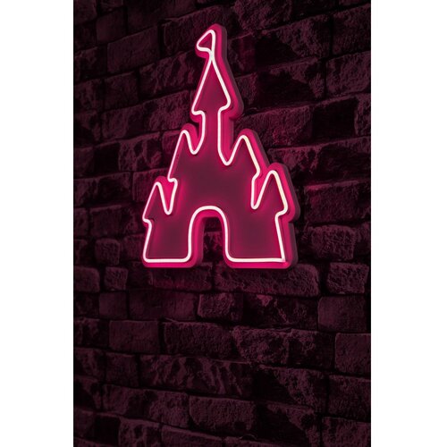 Wallity Zidna LED dekoracija Castle, 375 cm, IP67, 600 lm, 12V, Roze Cene