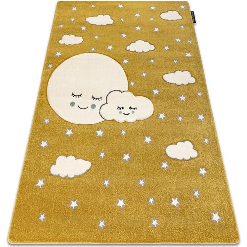 RugsX Preproge Preproga PETIT MOON luna, zvezde, oblaki zlato 240x330 cm Pozlačena Cene
