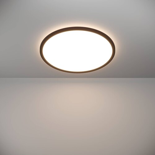 Eglo 901455-LED plafonsko kupatilsko svetlo ROVITO-R 16,8 W/230 V, prečnik 50 cm, IP44, crna + sa daljinskim upravljačem Slike