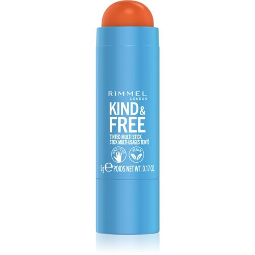 Rimmel London Kind &amp;amp; Free večnamensko ličilo za oči, ustnice in obraz odtenek 004 Tangerine Dream 5 g Slike