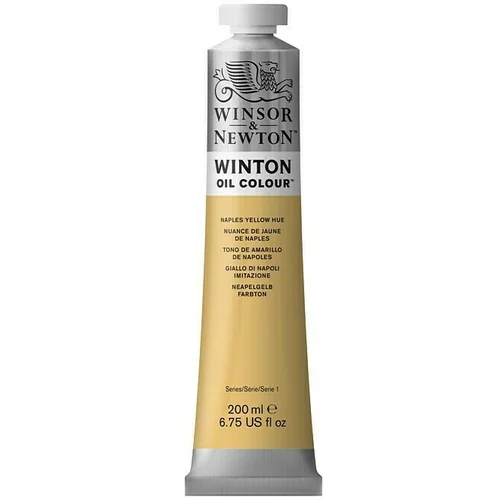 WINSOR & NEWTON Winton Uljana boja (Napuljski žute boje, 200 ml, Tuba)