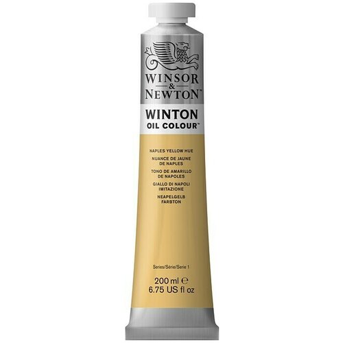 WINSOR &amp;amp; NEWTON Winton Uljana boja (Napuljski žute boje, 200 ml, Tuba) Slike