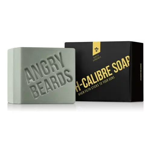 Angry Beards H-Calibre Soap Dirty Sanchez čvrsti sapun za ruke 100 g za moške