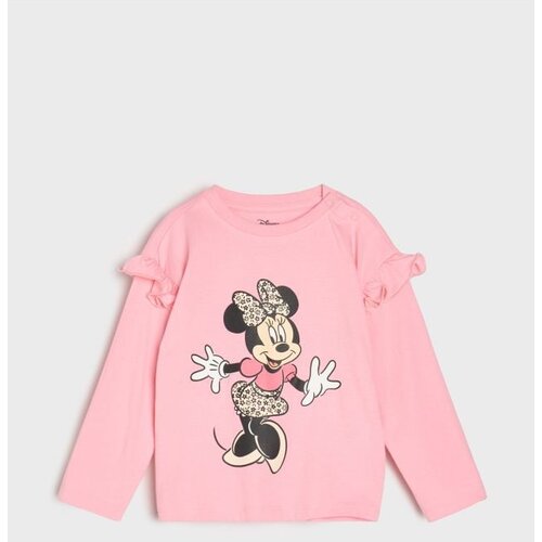 Sinsay Pamučna majica s printom Minnie Mouse Cijene