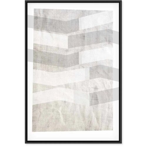  Slika - Chiaroscuro (1 Part) Vertical 40x60 U crnom drvenom okviru Slike