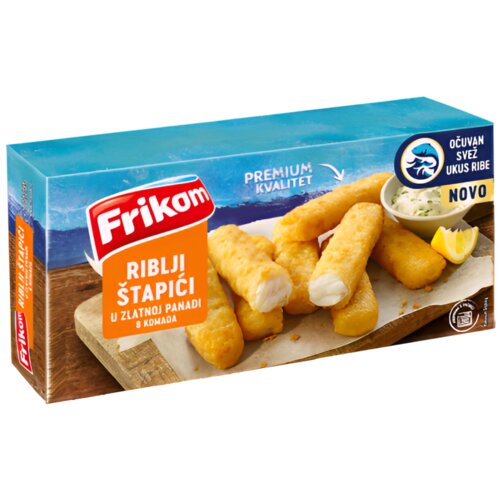Frikom smrznuti riblji štapići u zlatnoj panadi 224G Cene