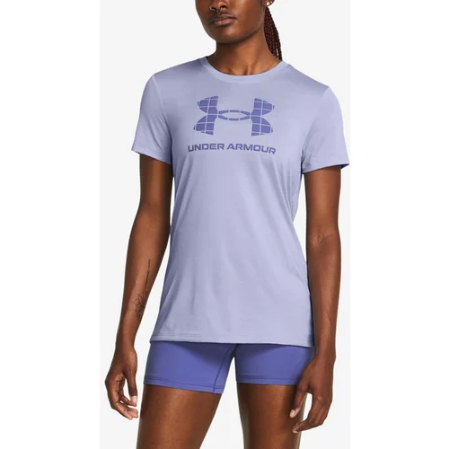 Under Armour UA Tech BL HD SS Majica Vijolična