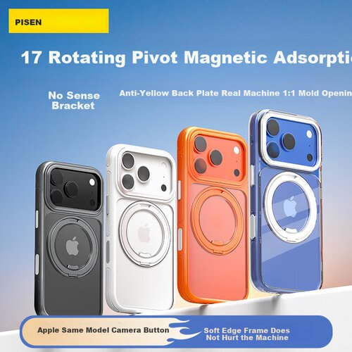  pisen maska za mobilni telefon iphone 17 pro max, providno-bela Cene