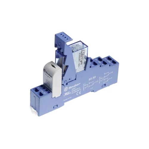 Finder Relejni modul 1 ST 48.72.9.024.0050 Nazivni napon: 24 V/DC Prebacivanje struje (maks.): 8 A 2 prebacivanje Cijene