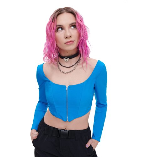 Cropp ženska bluza - Plava  1920S-55X Cijene