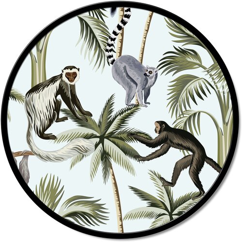 Pintdecor Zidni ukras Scimmie sul ramo Cijene