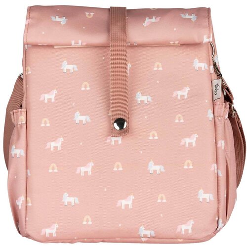 Citron otroški nahrbtnik termo roll up unicorn blush pink Cene
