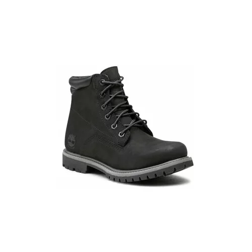 Timberland Pohodni čevlji Waterville 6in Basic Wp TB0A17VM0011 Črna