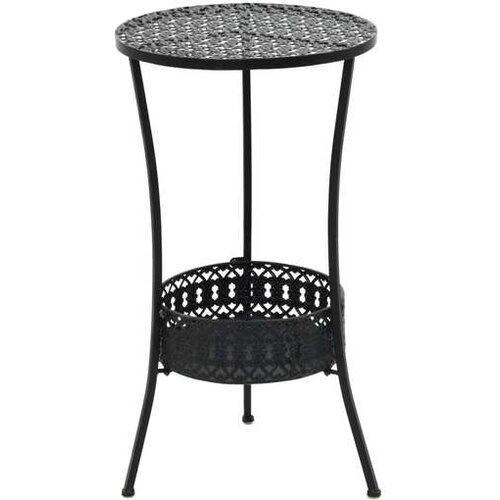  Bistro stol crni 40 x 70 cm metalni Cene