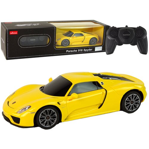 CAR R/C Porsche 918 1:24 Rastar Yellow Slike