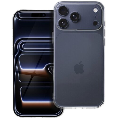  Ovitek za iPhone 17 Pro Max, mehak silikonski z zaščito kamere, Prozorno, (5000189168) Cene