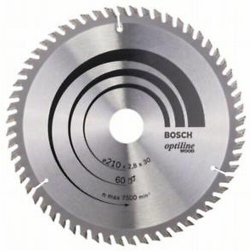 Bosch List kružne testere Optiline Wood 210 x 30 x 2.8 mm. 60 Cene