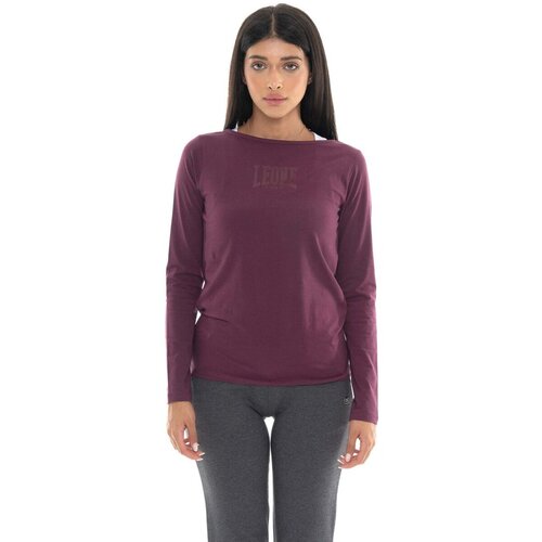 Leone 1947 Majice z dolgimi rokavi Woman T-Shirt Long Sleeves Never Without Vijolična Cene