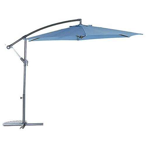 SUNFUN Viseći suncobran Toscana (Plave boje, Pokrivanje promjera: 300 cm) Slike