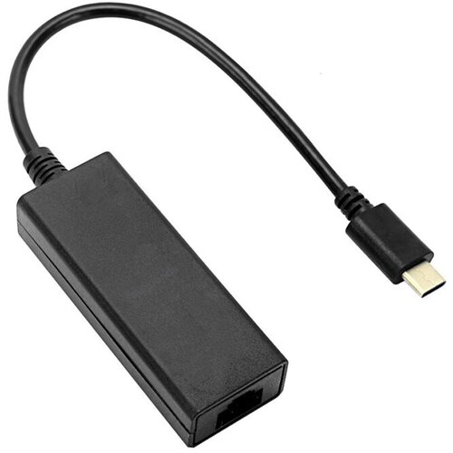  USB adapter kabl Type-C to LAN, SPEEDLINK USB-C to Ethernet Adapter HQ, SL-180015-BK Cene