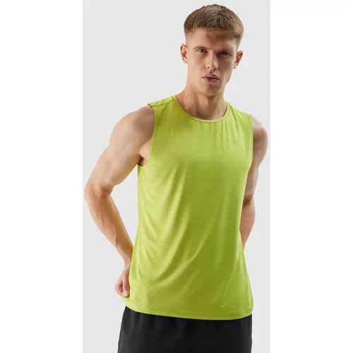 4f Men's sports tank top regular made of recycled materials - juicy green