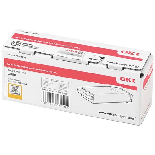 OKI Toner 09006129 (C650) (rumena), original Cene