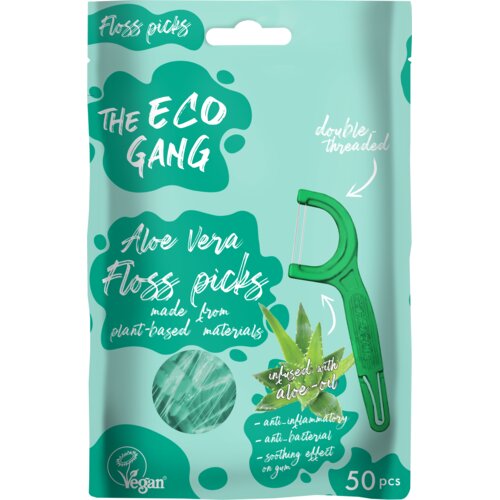 The Eco Gang Floss Picks - Aloe Vera Cijene