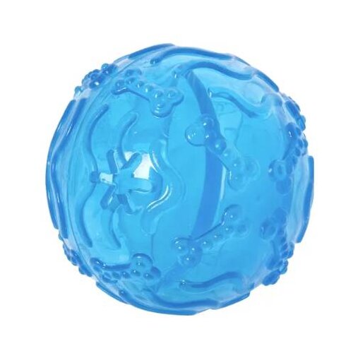 Flamingo Ball For Treat Blue 8cm Slike