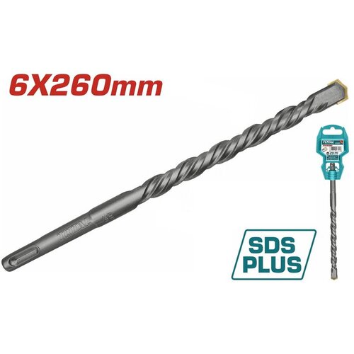 Total SDS plus burgija 6 X 260mm,krstasti vrh TAC310604C Slike