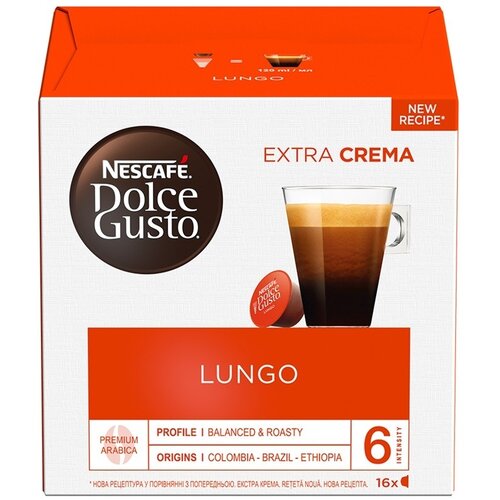 Dolce Gusto Instant kafa NESCAFE caffe Lungo 112g Slike