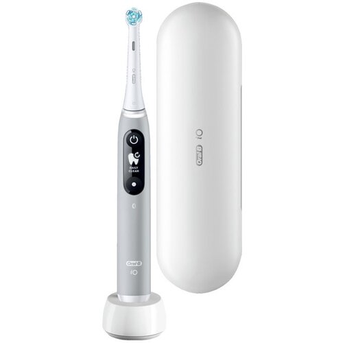 Oral-b iO6 električna četkica za zube, Opal Grey Slike