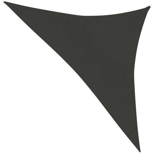  Senčno jadro 160 g/m&sup2; antracitno 3,5x3,5x4,9 m HDPE, (20729303) Cene