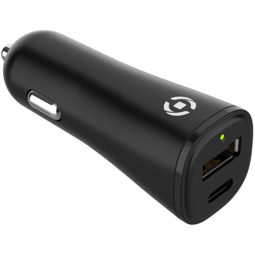 Celly auto punjač USB-A/USB C 32 W Planet Collection, crna Slike