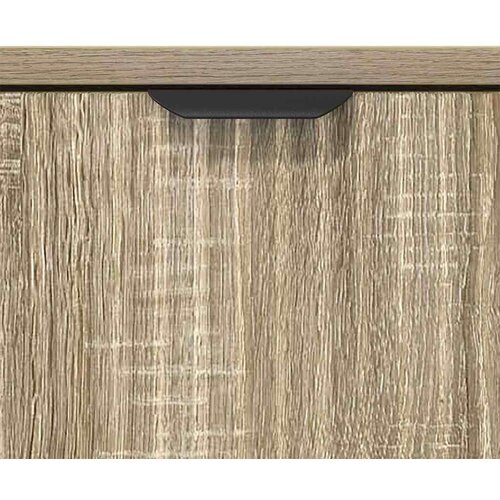 VidaXL Ormarić / Komoda sonoma hrast 79,5 x 33 x 82 cm Konstruirano drvo Slike