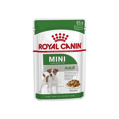 Royal Canin hrana za pse mini adult - sosić 12x85g Slike
