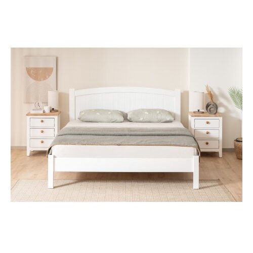 Hanah home Francuski krevet Ruzgar, 160x98x200 cm, Bijela Cene