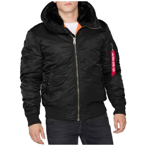 Alpha Jakne MA-1 HOODED Črna Cene